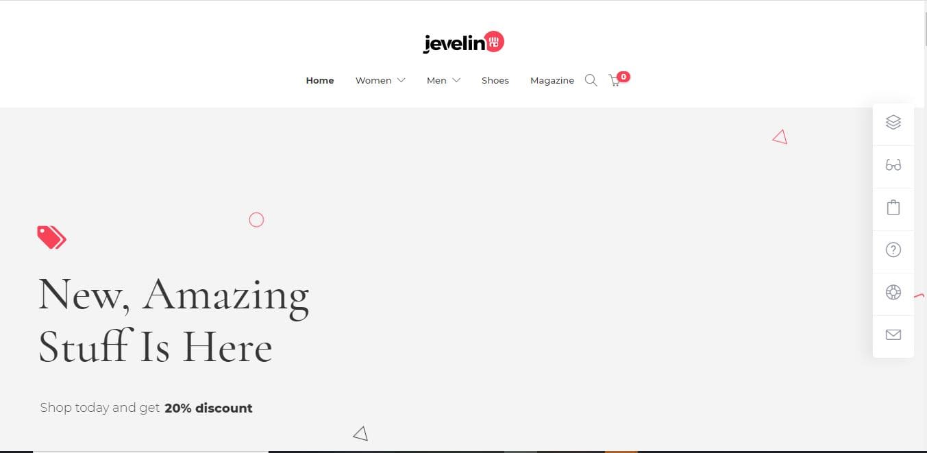 Jevelin WordPress Free Theme